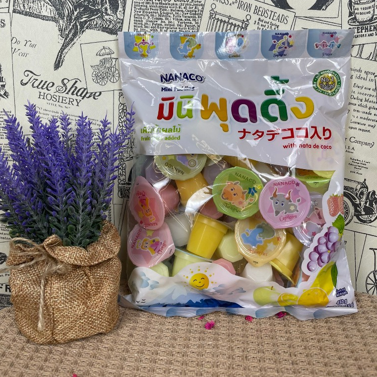 Thạch trái cây Pudding Nanaco Thái Lan