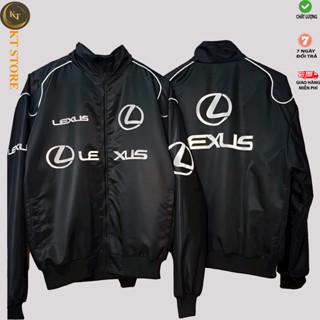 Áo khoác gió dù bomber phượt biker nam nữ unisex viền phản quang chất xịn 2 lớp dày dặn (Lexus)