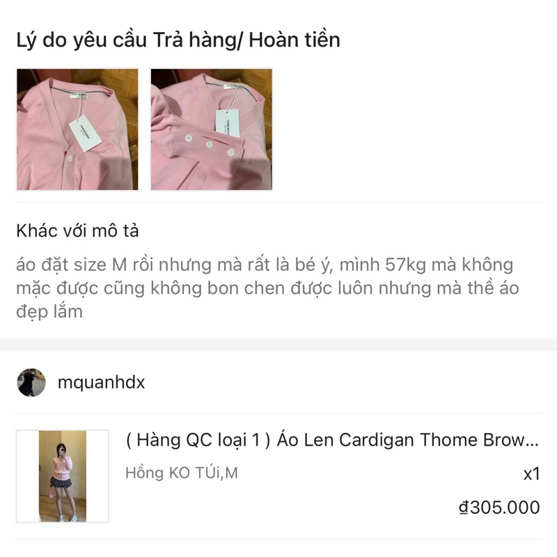 Áo Len Cardigan Thome Brown Màu Hồng Kẻ Sọc Hot Hit Phong Cách Năng Động Kèm Ảnh Thật Ở Cuối