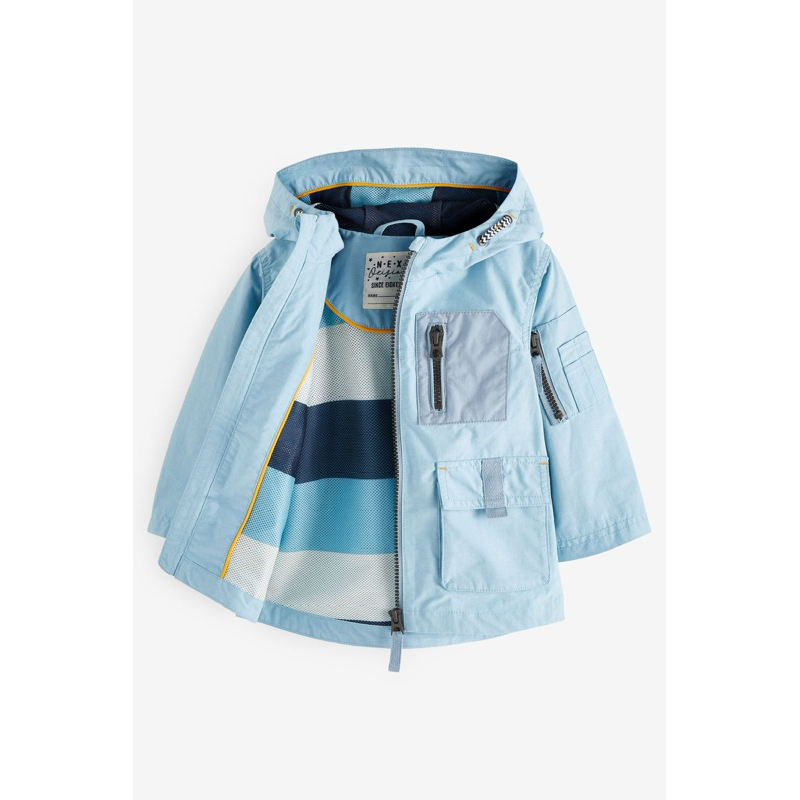 Áo khoác có mũ bé trai Nect auth sale áo khoác kaki mỏng bé trai C69339