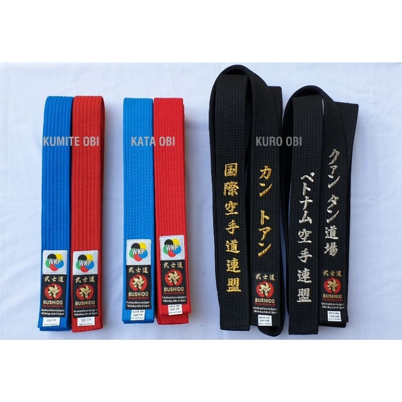 Đai Kumite Karate thương hiệu Bushido