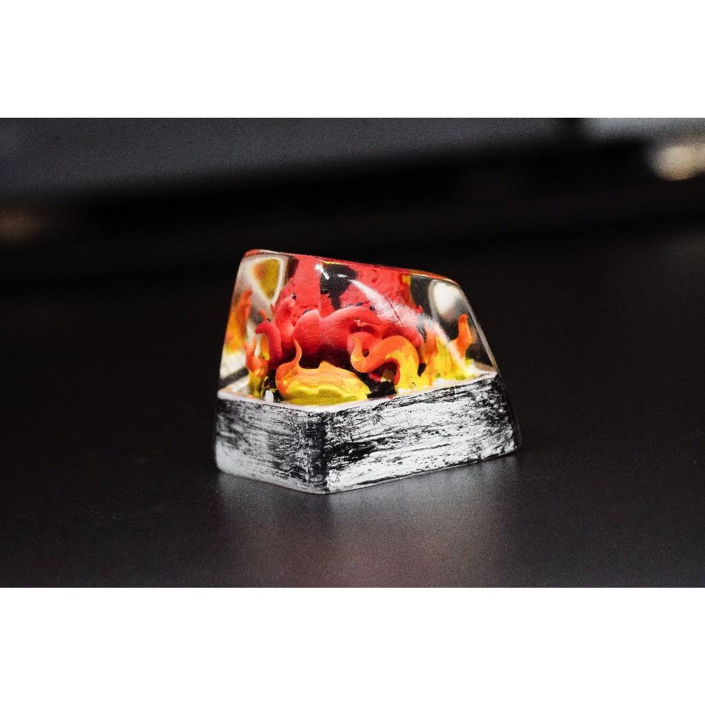 Vĩ thú 4 đuôi keycap, sokou keycap, naruto keycap nút bàn phím cơ