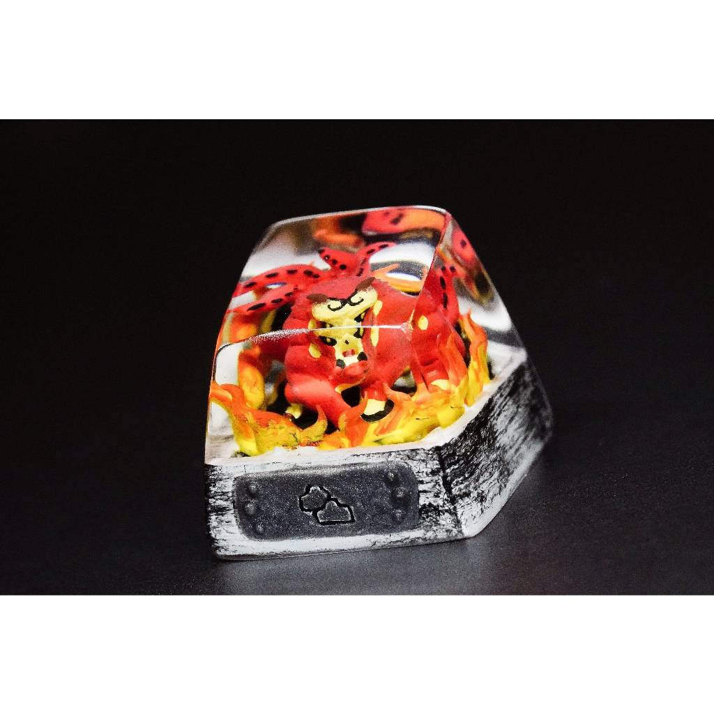 Vĩ thú 4 đuôi keycap, sokou keycap, naruto keycap nút bàn phím cơ