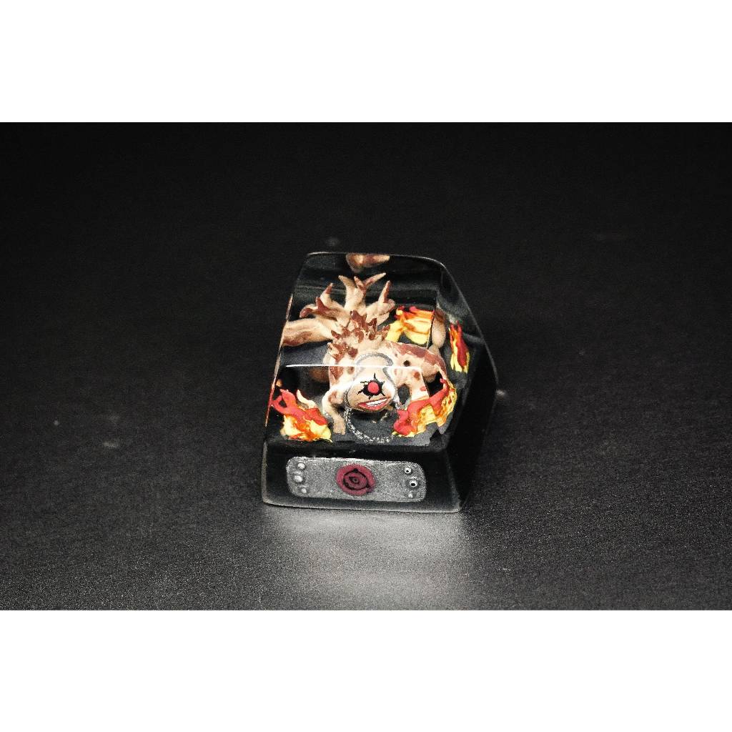 Vĩ thú 10 đuôi keycap, Jybi keycap, naruto keycap , nút bàn phím cơ