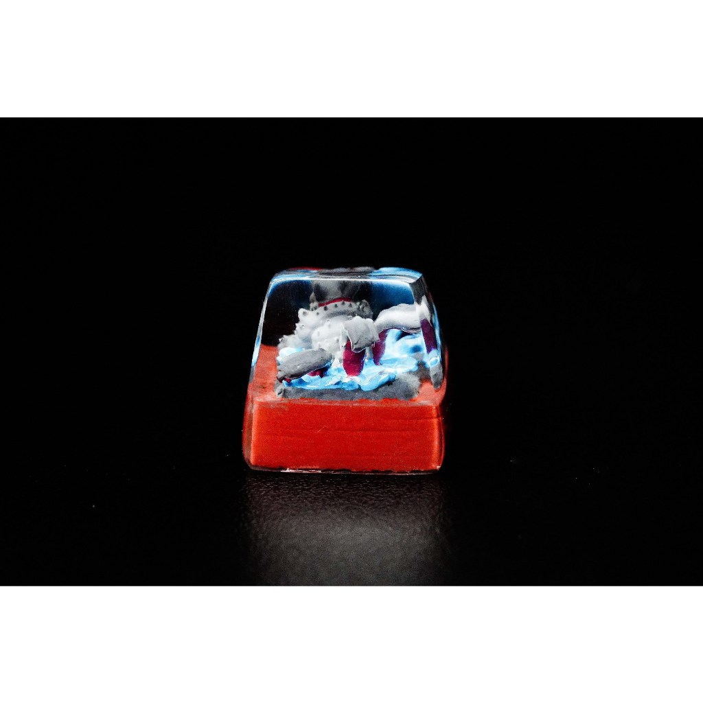 Vĩ thú 3 đuôi keycap, isobu keycap, naruto keycap , nút bàn phím cơ