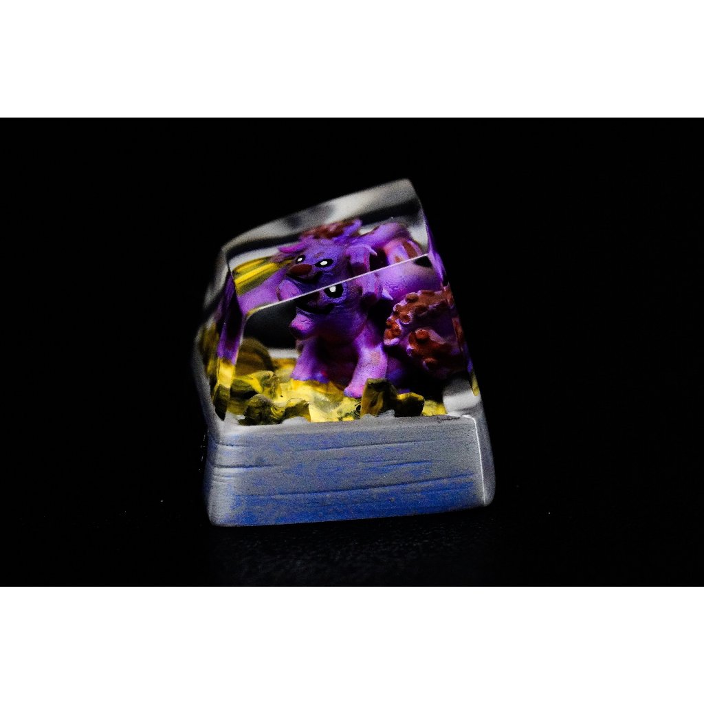 Vĩ thú 8 đuôi keycap, gyuki keycap, naruto keycap,nút bàn phím cơ