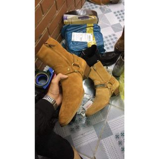 [VN BOOT - TÂN ĐỨC] Harness Boot Suede SLP 1:1