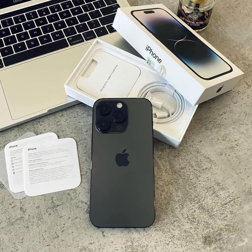 Điện thoại 14 prm - ngoại hình 99% bản Vn/a - 2SIM Nguyên zin bảo hành 12 tháng