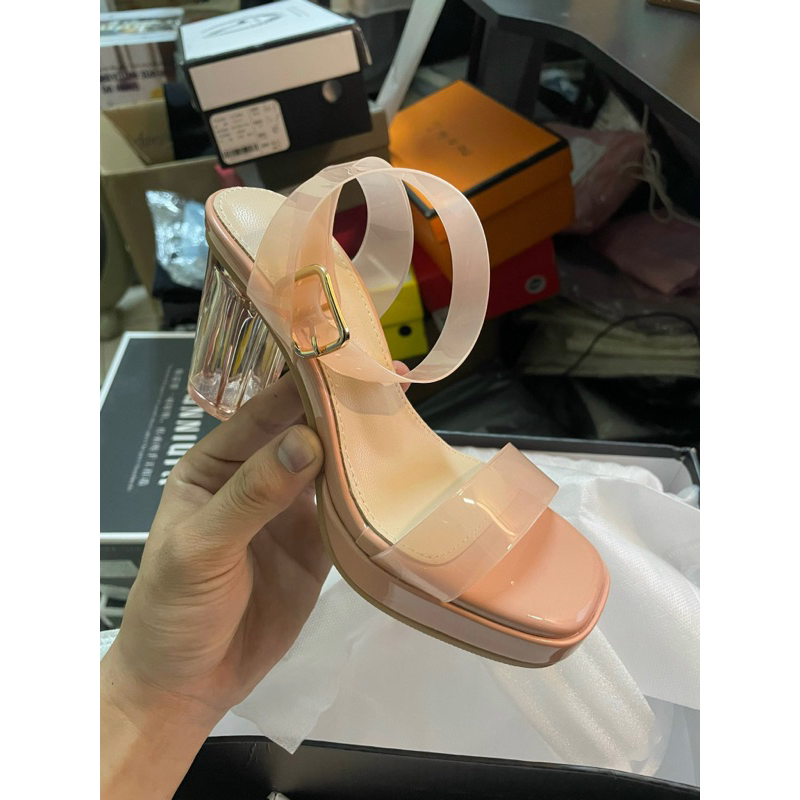 GIÀY CAO GÓT SIZE NHỎ 31 32 33 QUAI TRONG HỒNG NUDE TRẮNG TRONG HÀNG QCCC CAO 5/7CM