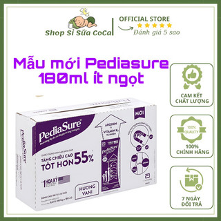 Thùng 48 hộp sữa pha sẵn dinh dưỡng y học cho trẻ 1-10 tuổi: pediasure hương vani