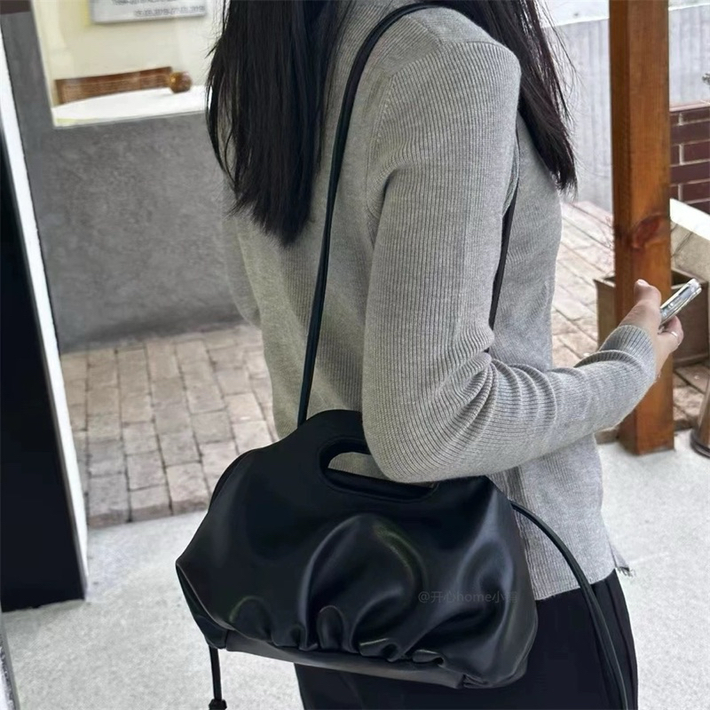 Túi xách đám mây xếp li đeo chéo, cầm tay kiểu mới