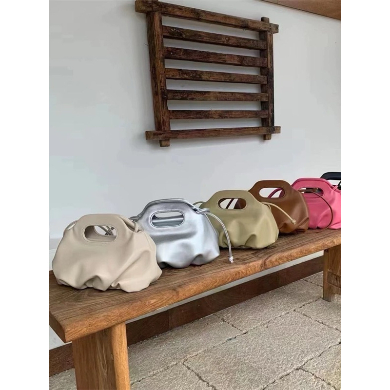 Túi xách đám mây xếp li đeo chéo, cầm tay kiểu mới