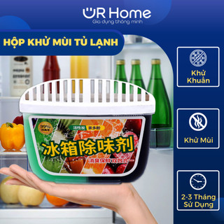 Hộp khử mùi tủ lạnh than hoạt tính gáo dừa, trà xanh sử dụng thời gian dài