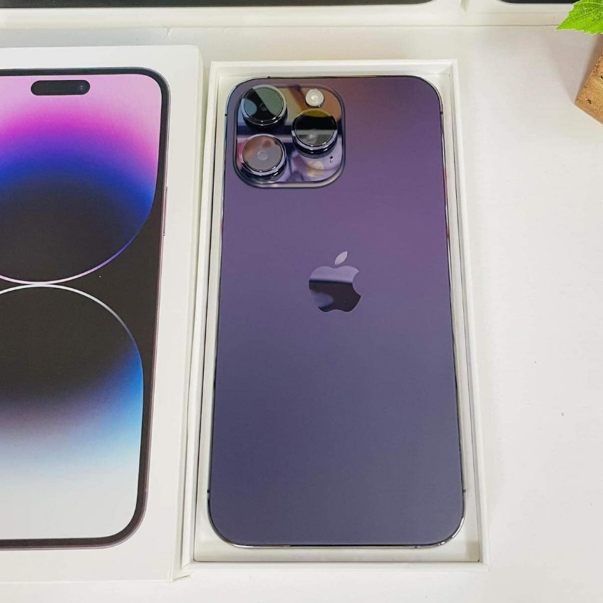 Điện thoại 14 prm - ngoại hình 99% bản Vn/a - 2SIM Nguyên zin bảo hành 12 tháng