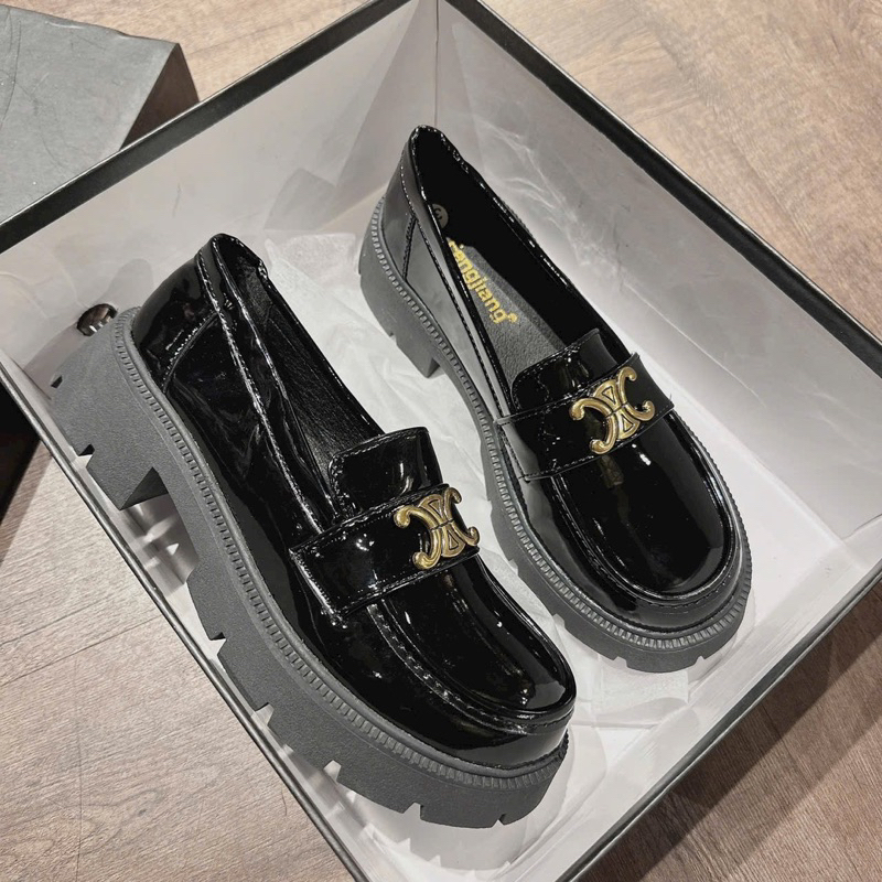 GIÀY BAL G.C - MIU MIU ĐẾ DR MỚI SIÊU XINH CHẤT DA BÓNG