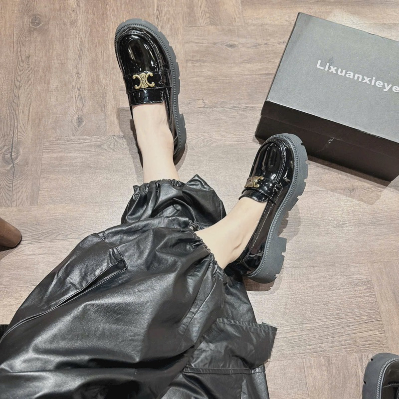 GIÀY BAL G.C - MIU MIU ĐẾ DR MỚI SIÊU XINH CHẤT DA BÓNG