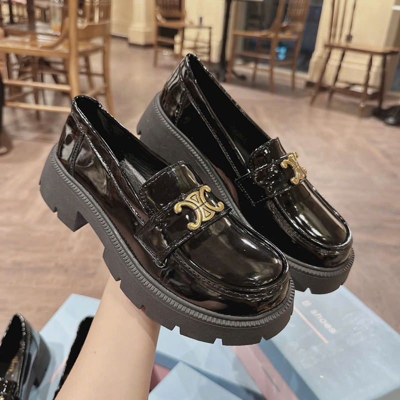 GIÀY BAL G.C - MIU MIU ĐẾ DR MỚI SIÊU XINH CHẤT DA BÓNG