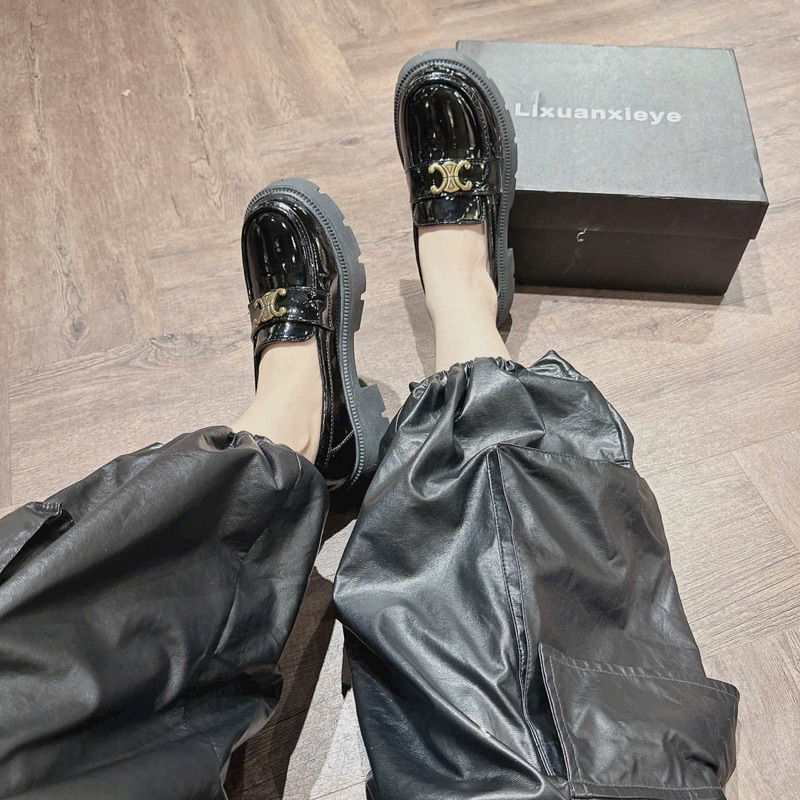 GIÀY BAL G.C - MIU MIU ĐẾ DR MỚI SIÊU XINH CHẤT DA BÓNG