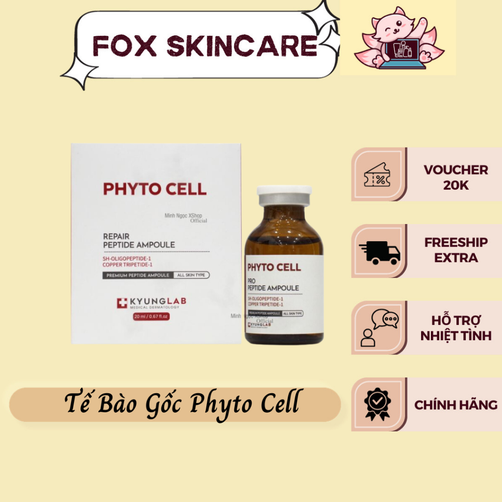 Tế Bào Gốc KyungLab Phyto Cell Pro Peptide Ampoule - 20ml