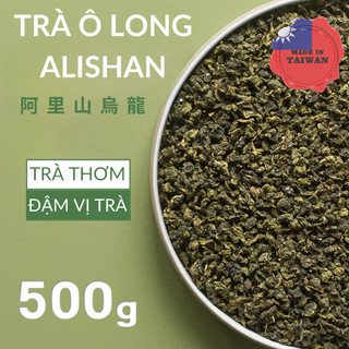 Trà olong Alishan đài loan pha trà sữa ô long thơm đậm vị trà hàng nhập Đài chính hãng