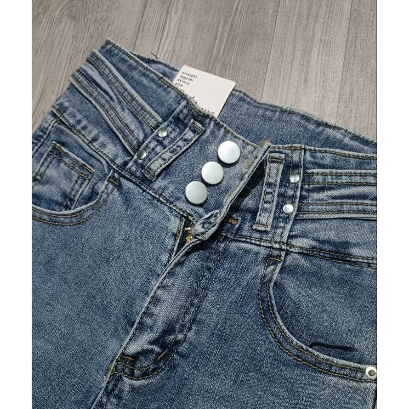 Quần new lưng cao