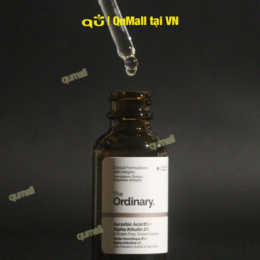 The Ordinary Serum Vitamin C Ascorbic Acid 8% + Alpha Arbutin 2% VC Chất Chống Oxy Hóa 30ml