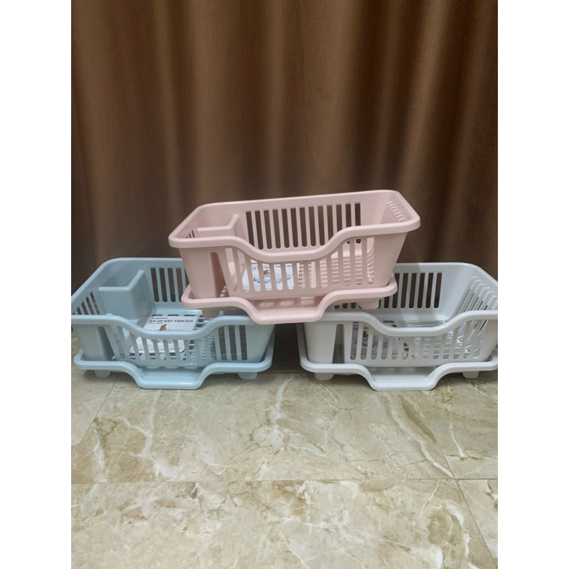 Rổ úp bát có khay thoát nước Việt Nhật 3535