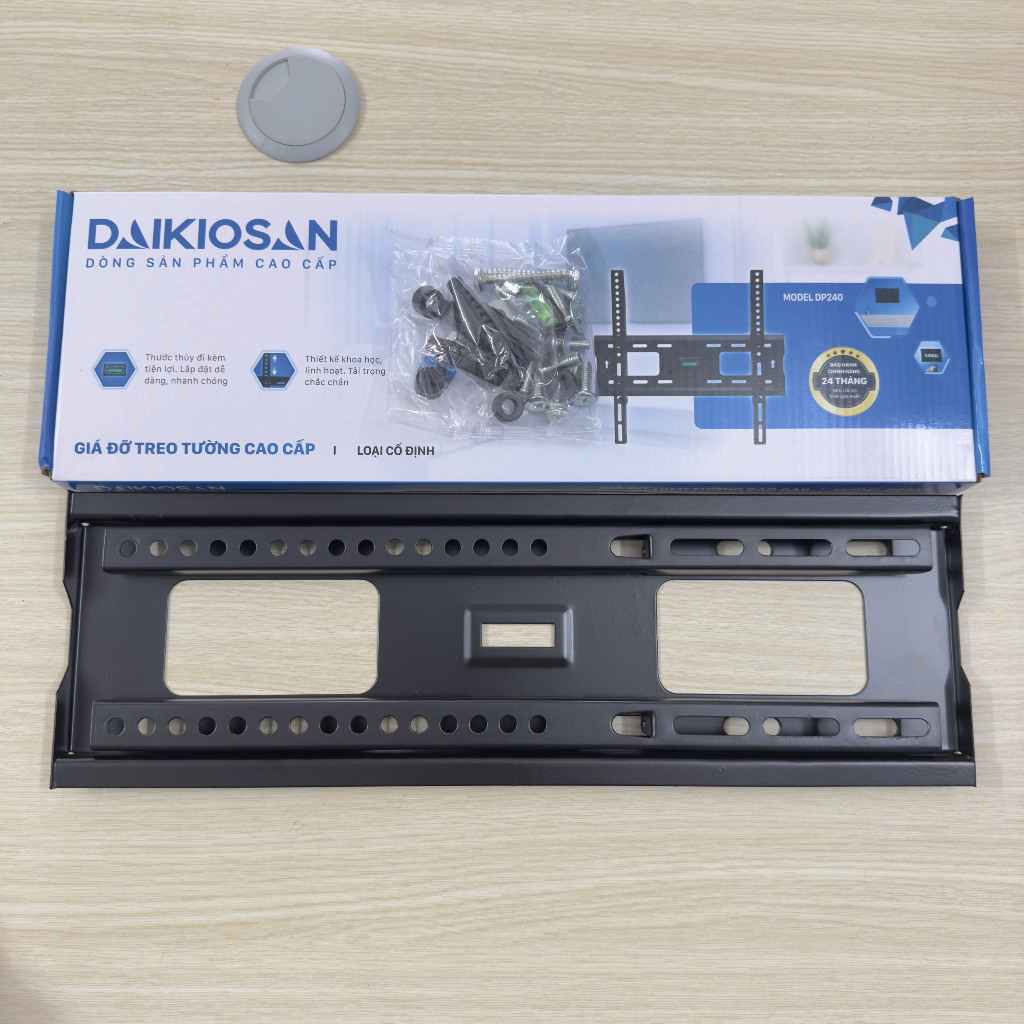 Giá treo tivi Daikiosan cố định, nghiêng 32 inch, 42 inch, 55 inch, 65 inch chính hãng