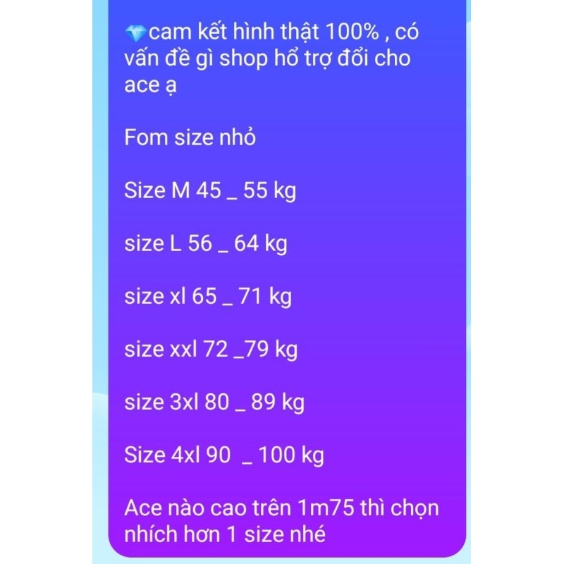 Áo thun beee tay dài  size 45 _ 100 kg