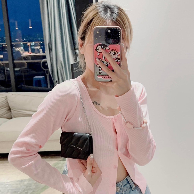 Ví CNK Asymmetric Flap Panelled