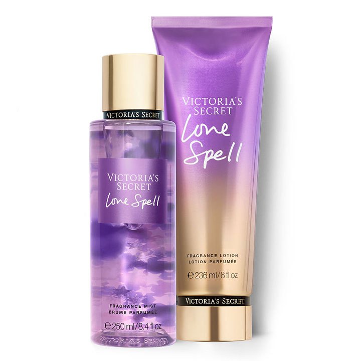 Body Mist Victoria’s Secret Love Spell xịt thơm toàn thân HD Body mist gợi cảm 10ML/30ML/75ML