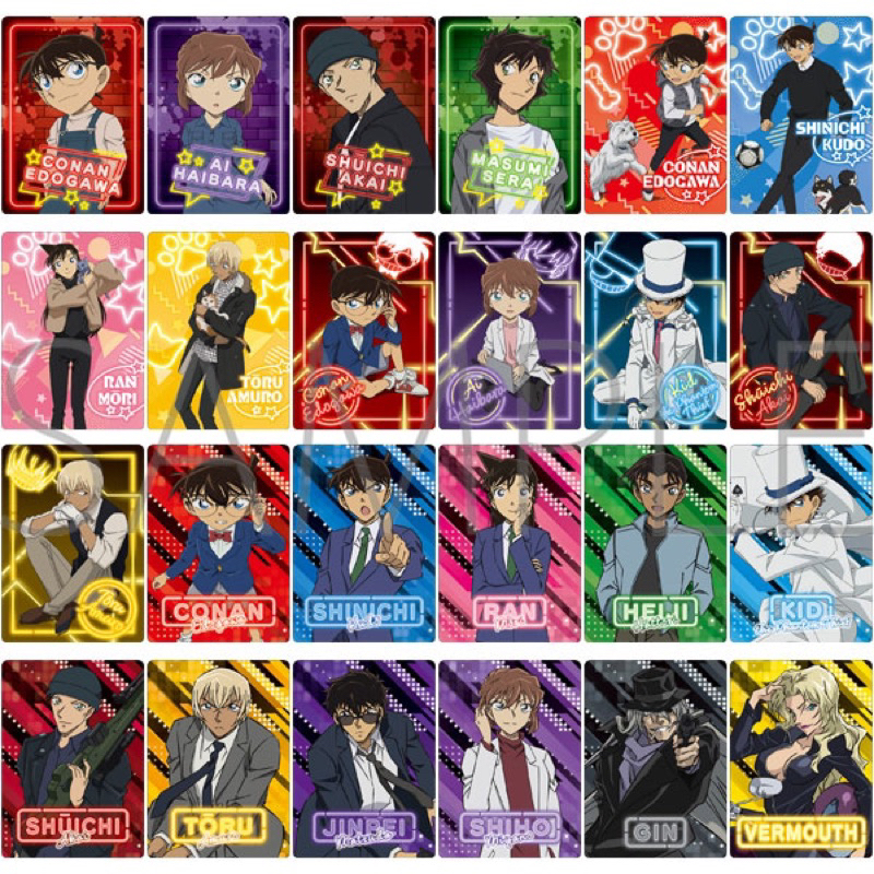 Thẻ nhân phẩm Conan Neon 2