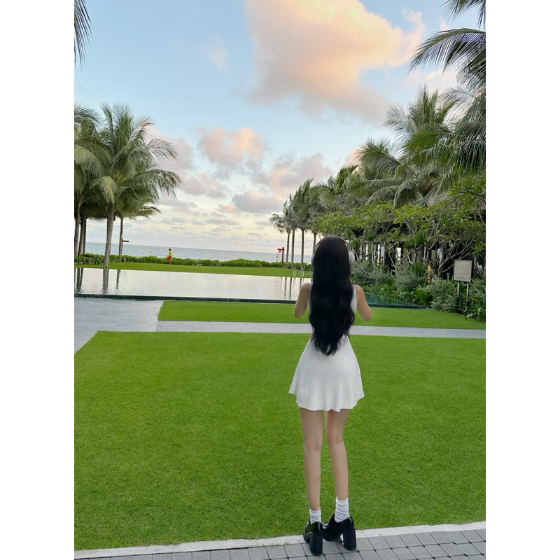 ĐẦM LEN SÁT NÁCH - F05187