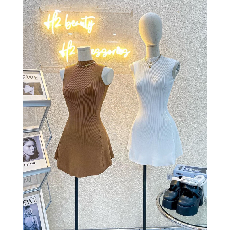 ĐẦM LEN SÁT NÁCH - F05187