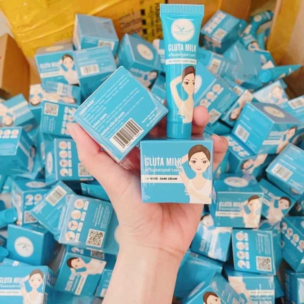 Kem Thâm Nách Collagen Gluta Milk Thái Lan  Kem khử thâm nách các vùng da thâm sạm, khử mùi hôi nách
