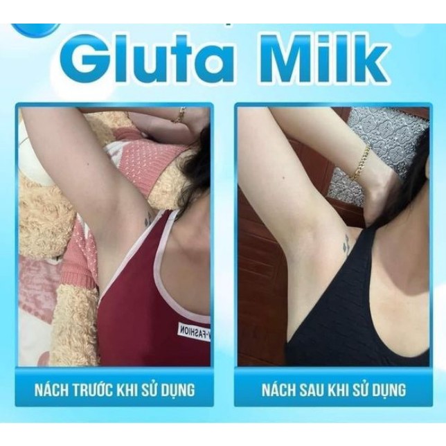 Kem Thâm Nách Collagen Gluta Milk Thái Lan  Kem khử thâm nách các vùng da thâm sạm, khử mùi hôi nách