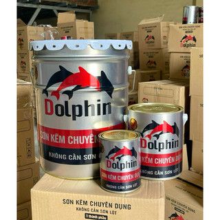  Sơn Kẽm Chuyên Dụng Dolphin 2 trong 1 lon ( Nhiều Màu Sắc Đa Dạng )