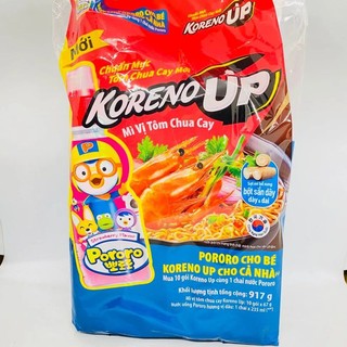 Lốc 10 gói Mì Koreno Up tôm chua cay