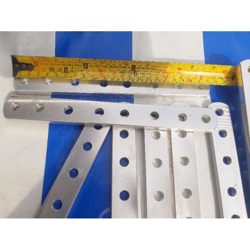 Pát Nhôm CNC Chế Nối Giữ Pô dài 22cm