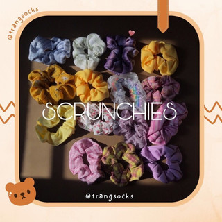 Dây buộc tóc Scrunchies xinh xắn