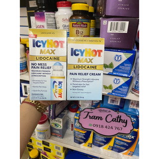 Dầu Nóng Xoa Bóp Giảm Đau ICYHOT Mỹ - Dạng Hũ Và Dạng Lăn