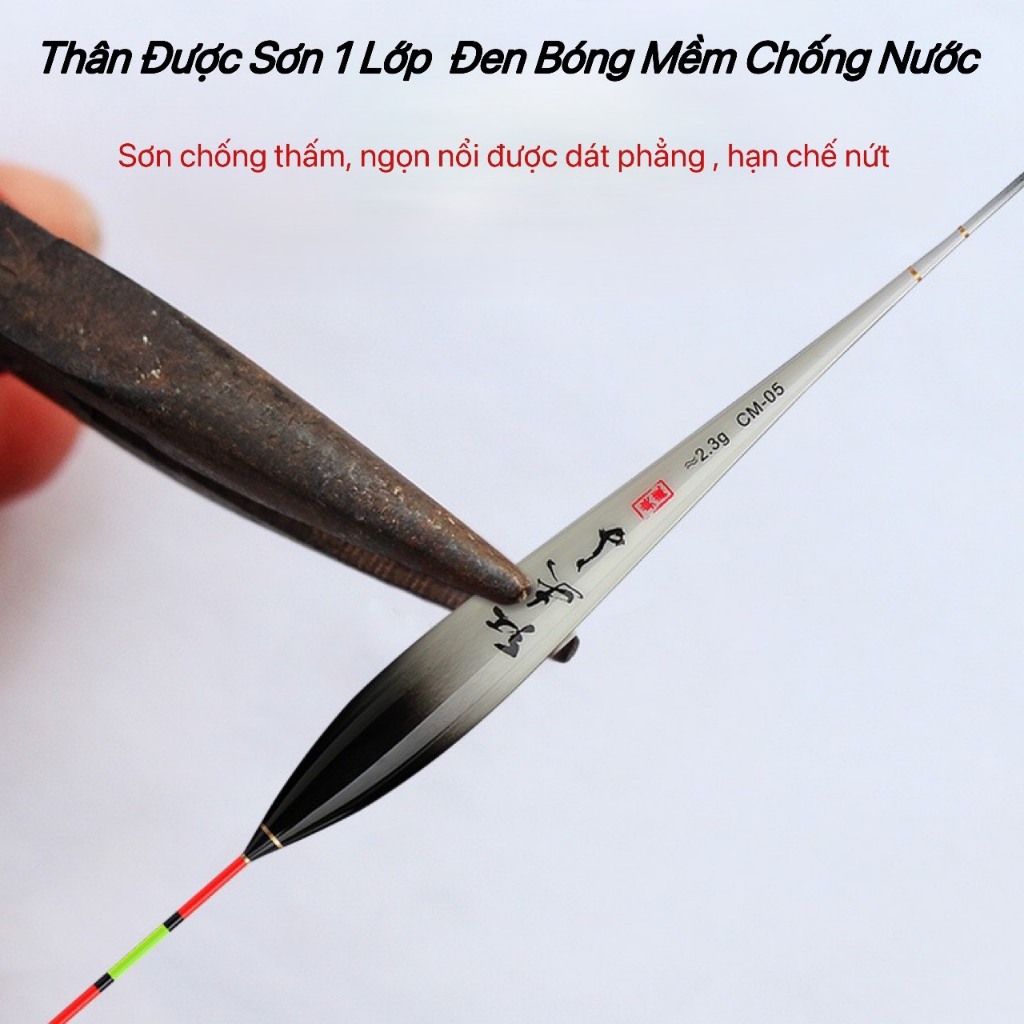 Phao Câu Đài  Nghệ Nhân Nano Siêu Nhạy phủ sơn nano thích hợp cho cá chép, trắm.