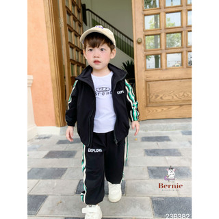 Bộ gió thể thao 2 lớp Bernie FASHION Chất liệu gió mềm mịn, cản gió chống nước siêu tốt