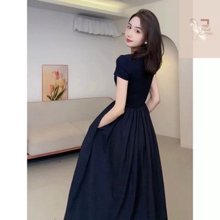 Đầm thiết kế dáng dài maxi có túi 2 bên và khóa kéo mang phong cách thời thượng sang trọng, dự tiệc, lễ hội