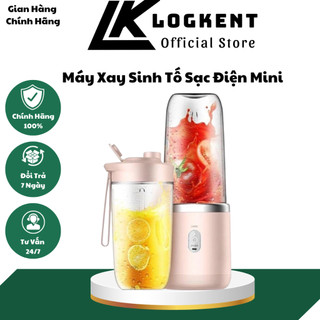 Máy Xay Sinh Tố Sạc Điện Cầm Tay Mini - Xay Hoa Quả Mini Tiện Lợi(LOGKENT)
