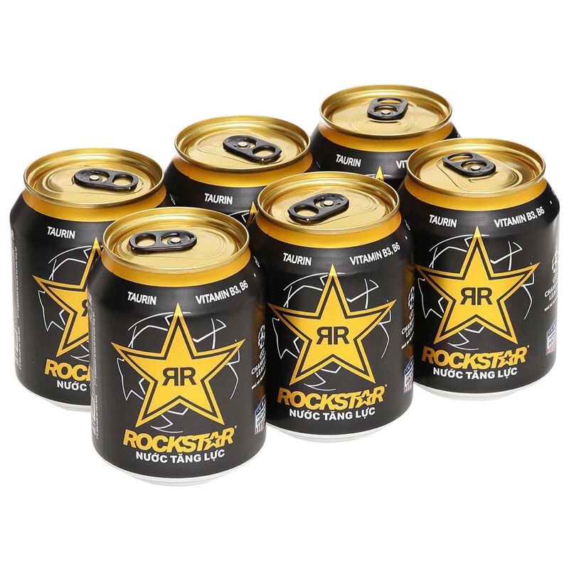 Nước tăng lực Rockstar thùng 24 lon
