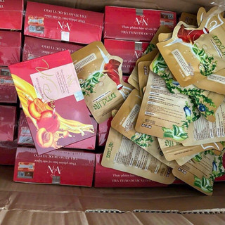 Trà giảm cân vị đào collagen x3 - trà đào giảm cân mn beauty group