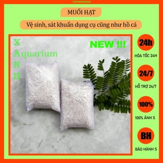 Muối hạt vệ sinh hồ cá cảnh thủy sinh