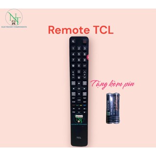  Remote điều khiển tivi TCL LCD Smart . Đồ bấm tivi TCL . Tặng kèm pin sử dụng 