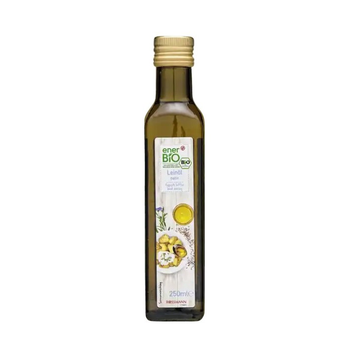 Dầu Hạt Lanh Ép Lạnh Hữu Cơ (Organic Flax Seed Oil) - 250ml